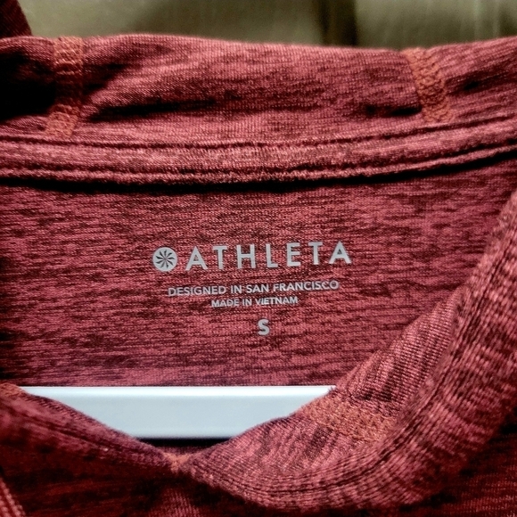 ATHLETA UPTEMPO SHORT HOODIE SIZE SMALL - Picture 5 of 11